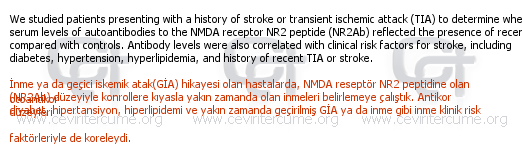 NR2 antibodies tercüme örneği